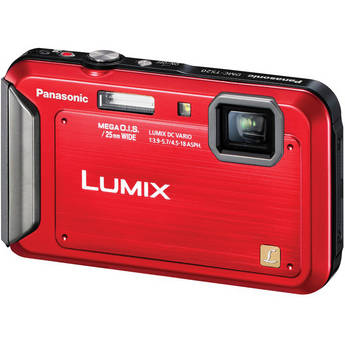 Panasonic Lumix DMC-TS20 Digital Camera (Red)