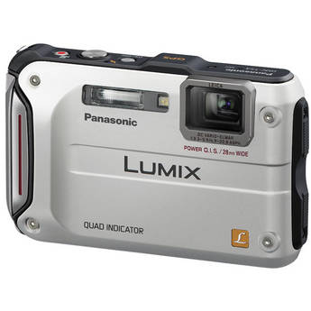 Panasonic Lumix DMC-TS4 Digital Camera (Silver)
