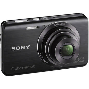 Sony Cyber-Shot DSC-W650 Digital Camera (Black)