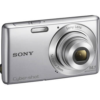 Sony Cyber-Shot DSC-W620 Digital Camera (Silver)