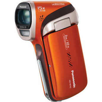 Panasonic HX-WA2 HD Waterproof Dual Camcorder (Orange)