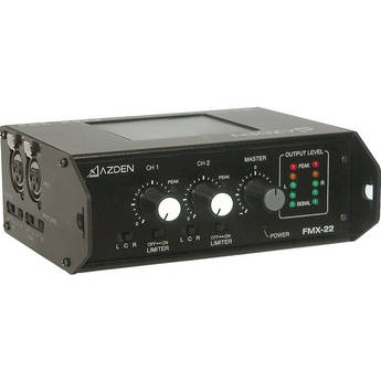 Azden FMX-22 Portable Field Mixer