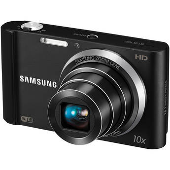 Samsung ST200F SMART Long Zoom Digital Camera (Black)