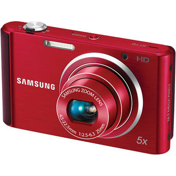 Samsung ST76 Compact Digital Camera (Red)