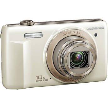 Olympus VR-340 Digital Camera (White)