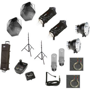 Bowens Gemini Classic 500C 2 Light Umbrella Kit with Pulsar Radio Remote (120V)