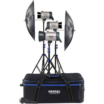 Hensel Integra 500 Plus Freemask 3 Light Kit