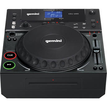Gemini CDJ-250 MP3/CD PLAYER/ID3 TEXT/SCRATCH