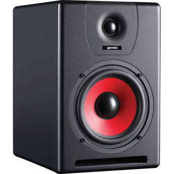Gemini SR-8 125W 8" 2-Way Active Studio Monitor Speaker