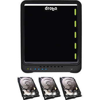 Drobo 6TB (3 x 2TB) FS 5-Bay Storage Array Kit