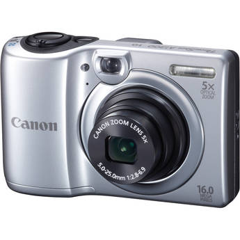 Canon PowerShot A1300 Digital Camera (Silver)