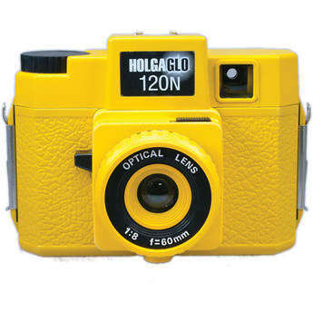 Holga HolgaGlo 120N Glows in the Dark Camera (Solar Yellow)