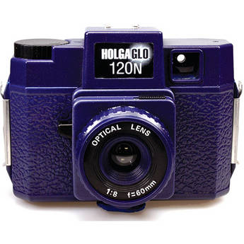 Holga HolgaGlo 120N Glows in the Dark Camera (Ultra Violet)