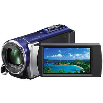Sony PAL HDR-CX200 Handycam Video Camera (Blue)