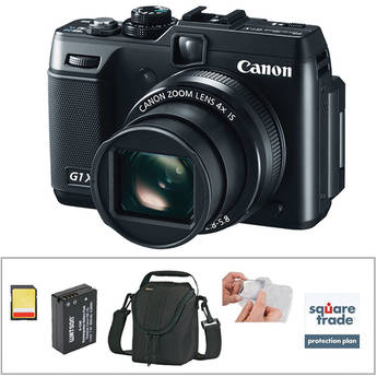 Canon PowerShot G1 X Digital Camera Deluxe Kit
