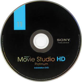 Sony Vegas Movie Studio HD Platinum 11 Slip Sleeve Package