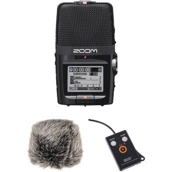 Zoom H2n Recorder with Custom-Tailored Windscreen Bundle