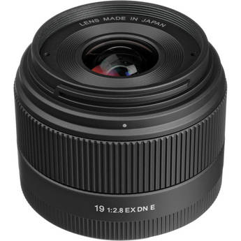 Sigma 19mm f/2.8 EX DN Lens for Sony E Mount Camera
