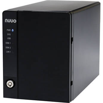 NUUO NVRmini2 NE-2040 NVR and Server (4-Channel, 2 Drive Bays, , 1 TB)
