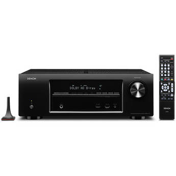Denon AVR-1713 5.1 Channel 3D Pass Through and Networking Home Theater Receiver