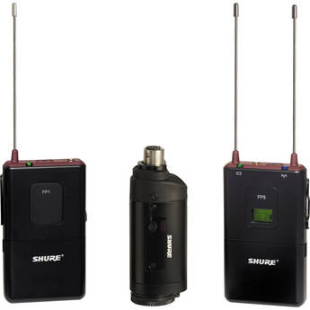 Shure Shure FP Wireless Bodypack & Plug-on Combo System (G4 / 470 - 494MHz)