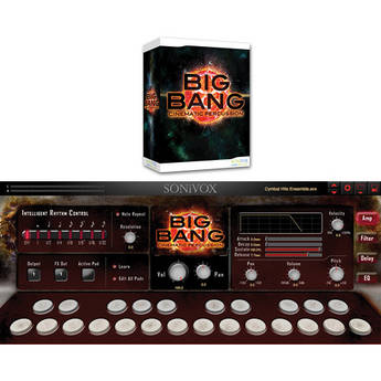 SONiVOX BIG BANG Universal Drums Virtual Instrument