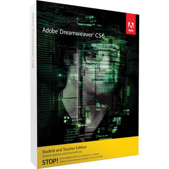 Adobe Dreamweaver CS6 Student & Teacher Edition for Mac