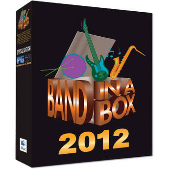 PG Music BAND-IN-A-BOX 2012 AUDIOPHILE- MAC- HD