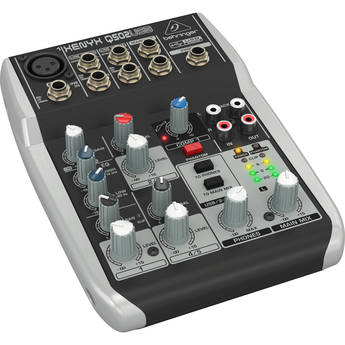 Behringer Xenyx Q502USB Premium 5-Input 2-Bus Mixer