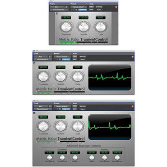 Metric Halo TransientControl - Dynamics Processing Plug-In