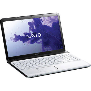 Sony VAIO E1511 SVE1511GFX/W 15.5" Notebook Computer (White)