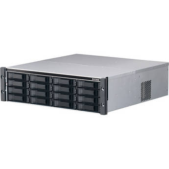 D-Link xStack Storage DSN-4200 16 Bay 3U 8x 1 GbE iSCSI SAN Array