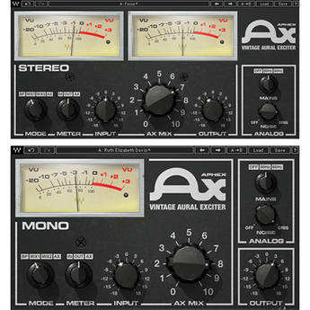 Waves Aphex Vintage Aural Exciter - Audio Enhancement Plug-In (TDM)