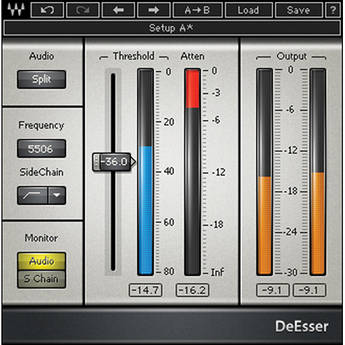 Waves DeEsser - Sibilance Removal Plug-In (Native)