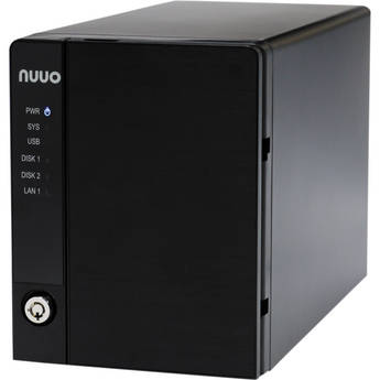 NUUO NVRmini2 NE-2020 NVR and Server (2-Channel, 2 Drive Bays, 4 TB)