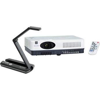 Elmo MO-1 Visual Presenter (Black) and CRP-221 Projector Bundle