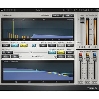 Waves TrueVerb - Real Room Simulation Plug-In (Native)