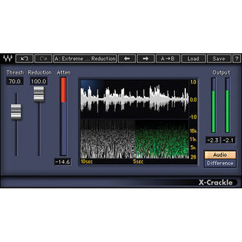Waves X-Crackle - Surface Noise and Crackle Removal Plug-In (Native)