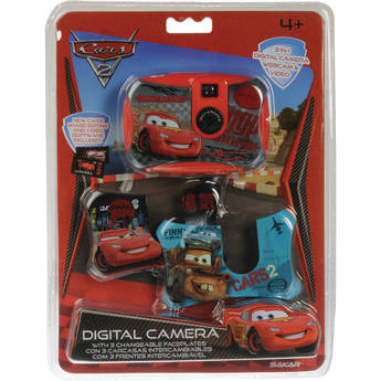 Sakar Cars 2 Digital 3-in-1 Camera with Faceplates