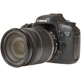 Canon EOS 7D Digital SLR Camera with EF-S 18-200mm f/3.5-5.6 IS Lens Kit
