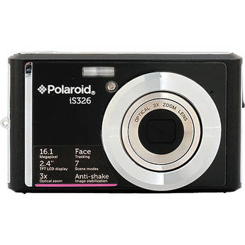 Polaroid iS326 Digital Camera (Black)