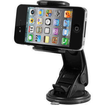Macally Suction Cup Mount for Smartphones, iPhone, iPod, MP4, and GPS