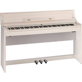 Roland DP90S 88-Key Digital Piano and Matching Bench (Polished White)