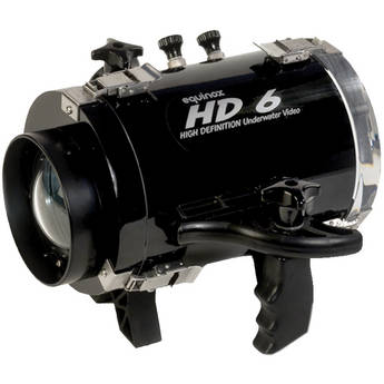 Equinox HD6 High Definition Underwater Video Housing for Canon VIXIA HF R300 Camcorder