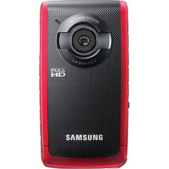 Samsung HMX-W190 5.5MP HD Pocket Camcorder (Red)