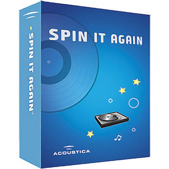 Acoustica SPIN IT AGAIN LP/CD/MP3 TRANSFER SFTWR