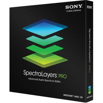 Sony SpectraLayers Pro Audio Spectrum Editor Software (Academic Version)