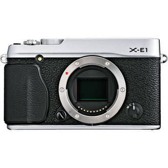 Fujifilm X-E1 Mirrorless Digital Camera (Silver)