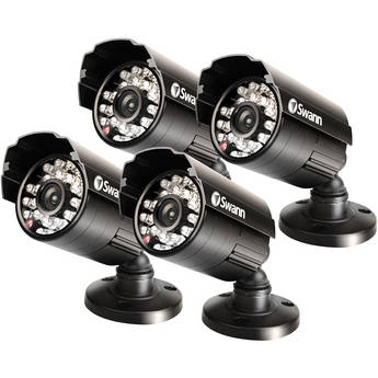 Swann PRO-530 Multi-Purpose Day/Night Outdoor Color Camera (4 Pack)