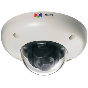 ACTi Megapixel IP Vandal-Proof PoE Indoor Mini Dome Camera